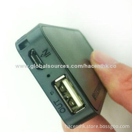 Factory Price 3,000mAh Polymer Slim Perfume Power Bank for All Smartphones, Sized 106*39*11mm